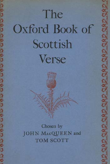 Image for The Oxford Book of Scottish Verse
