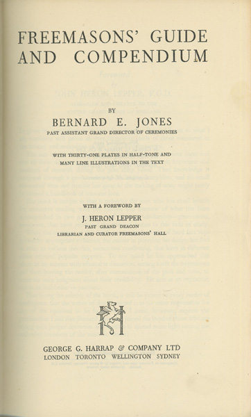 Image for Freemasons' Guide and Compendium