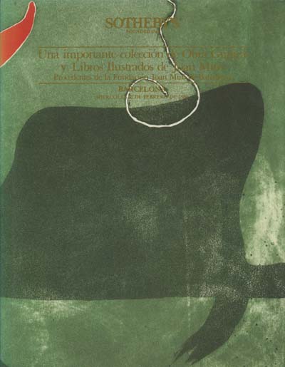 Image for Una Importante Coleccion De Obra Grafica y Libros Illustrados De Joan Miro, 22 February 1989