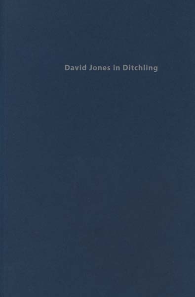 Image for David Jones in Ditchling 1921-1924