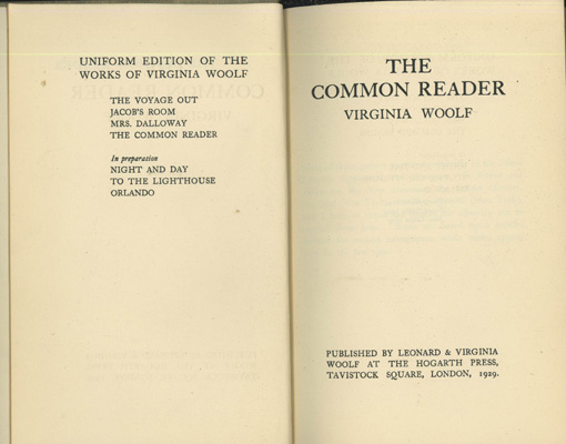 Image for The Common Reader