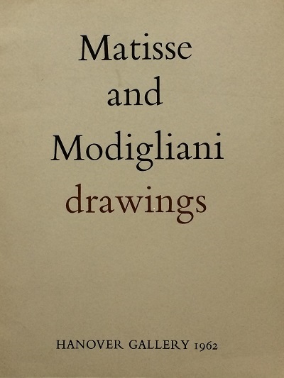 Image for Matisse and Modigliani Drawings